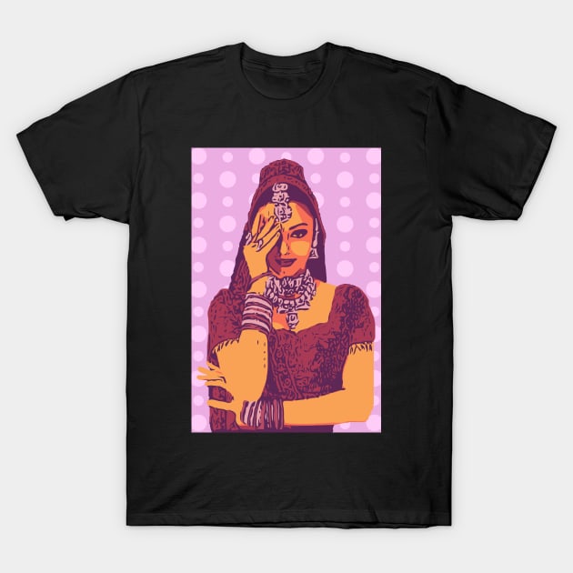 Aishwarya Rai Pop Art | South Asian Art | Bollywood T-Shirt by Jotted Designs